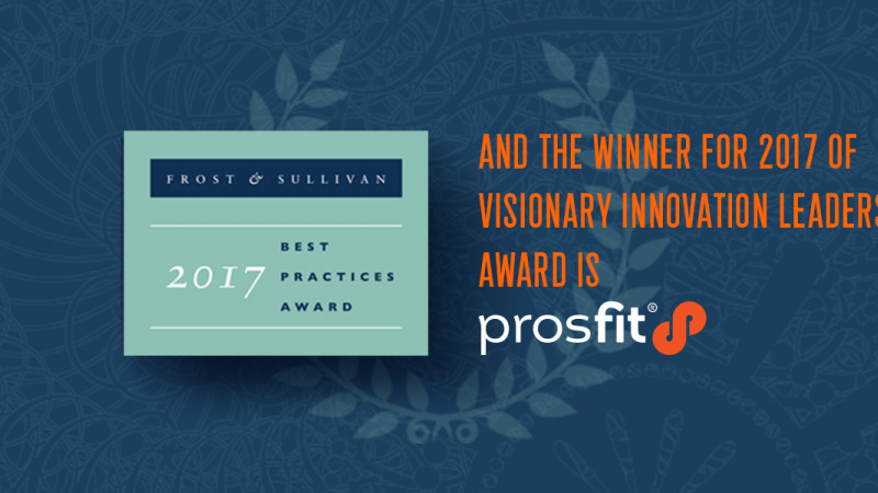 ProsFit Scoops the Visionary Innovation Leadership Award Frost & Sullivan has honored our company with the “2017 Global Custom-fit Prosthetic Solutions for Lower-limb Amputees Visionary Innovation Leadership Award”
